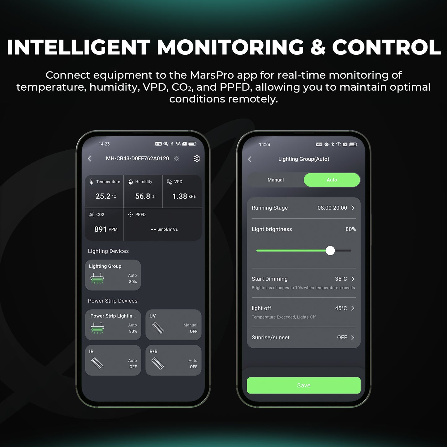Mars Hydro Controller 43 Smart Control System 3-in-1 Sensor