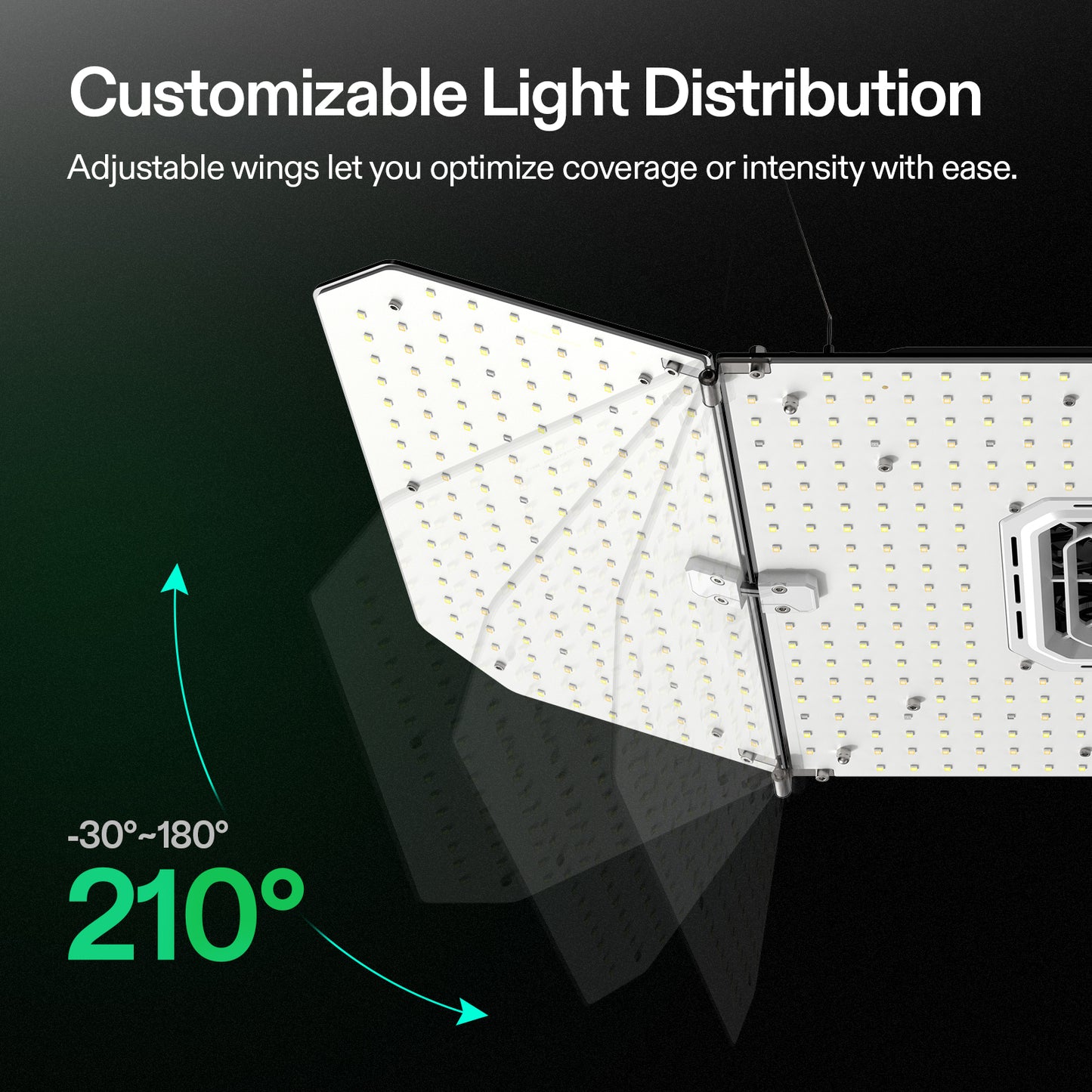Vivosun AeroLight Wing AW200SE LED Grow Light 200W