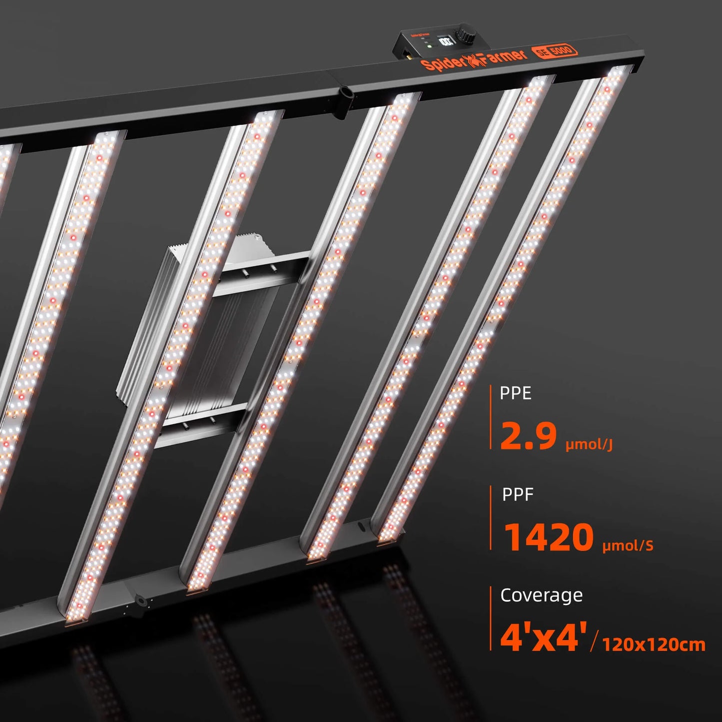 Spider Farmer SE5000 2,8 µmol/J LED Grow Light