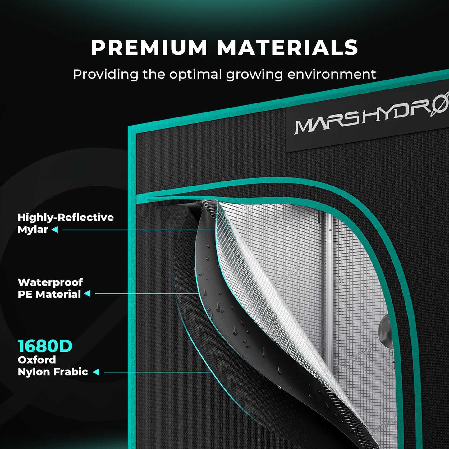 Mars Hydro SP3000 Kweek Tent Kit Compleet – 300W LED + 120×60×180 cm Tent + iFresh Ventilatiesysteem