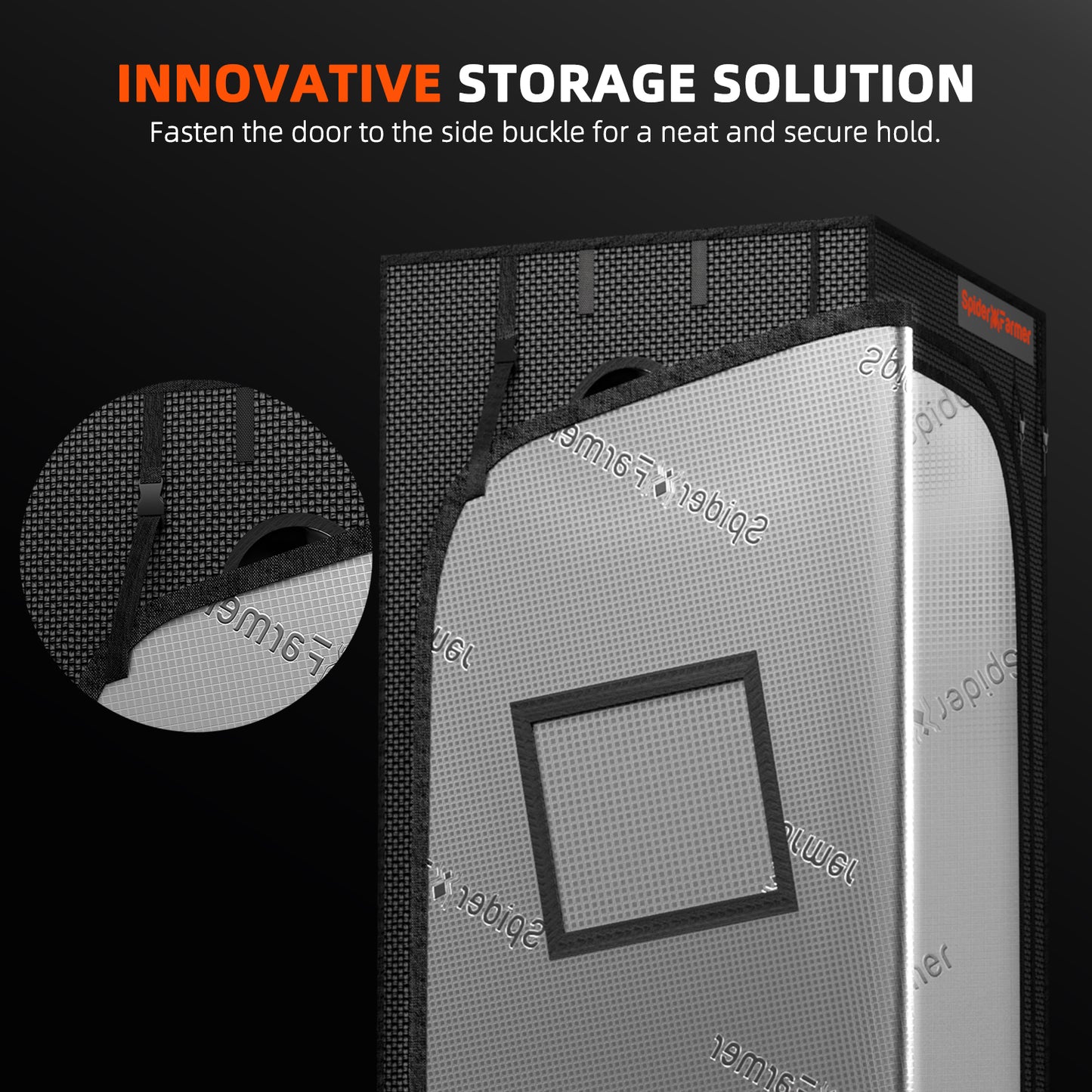 Indoor kweektent 70×70 cm voor beginners en kleine ruimtes / 70×70 cm indoor grow tent for beginners and small spaces / 70×70 cm Indoor Growzelt für Anfänger und kleine Räume