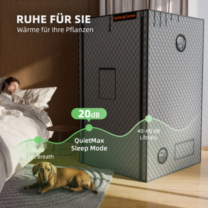 Spider Farmer kweektent isolatie voor koude ruimtes | Spider Farmer insulation cover for cold rooms | Spider Farmer Growzelt Isolierung für kalte Räume