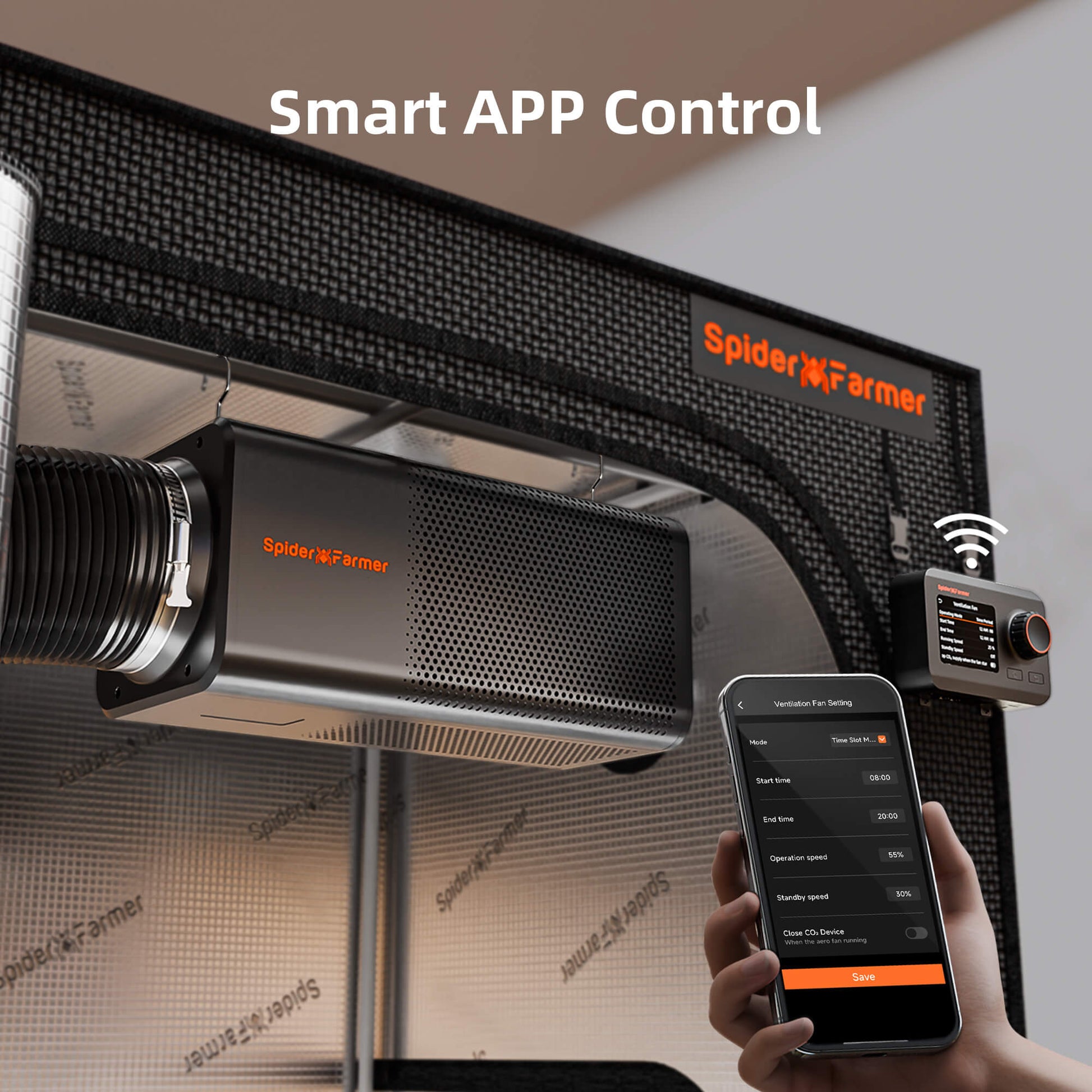 Kweektent ventilatie met geïntegreerde filter | Grow tent ventilation with integrated filter | Growzelt Belüftung mit integriertem Filter