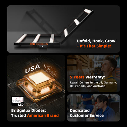 Spider Farmer G8600 LED Growbox Beleuchtung mit Sunrise und Sunset Simulation