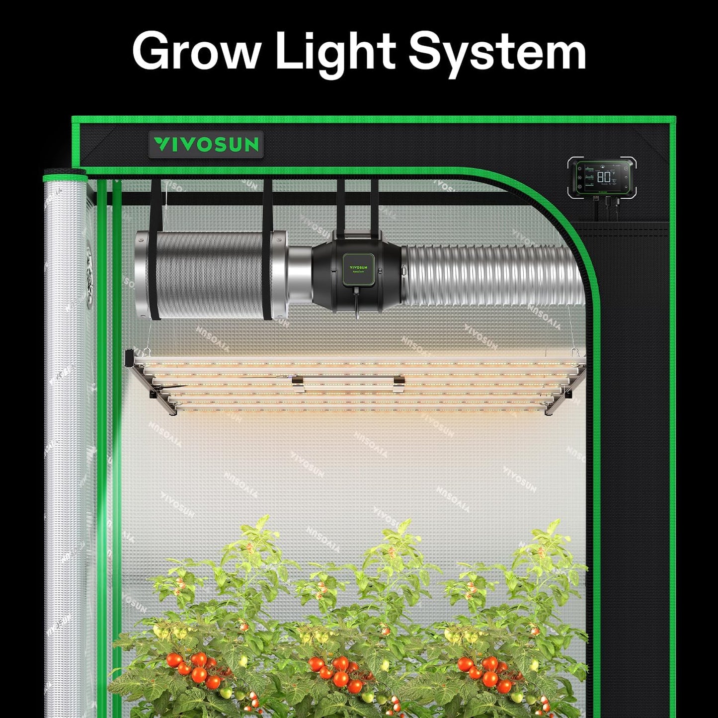 Vivosun VSFL6450 LED Grow Light Bar 645W