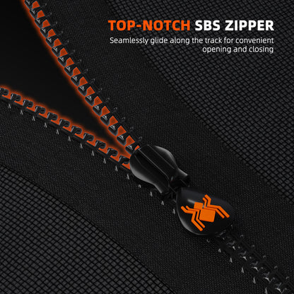 1680D Oxford kweektent met hoog reflecterende Mylar binnenkant / 1680D Oxford grow tent with highly reflective Mylar interior / 1680D Oxford Growzelt mit hochreflektierendem Mylar-Innenraum