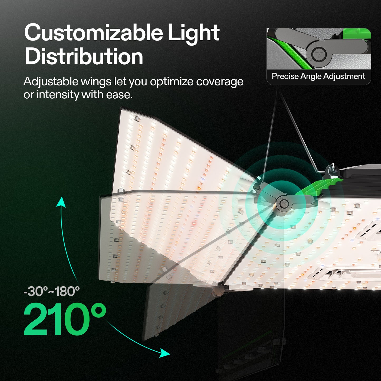 Vivosun AeroLight Wing AW400 LED Grow Light 400W