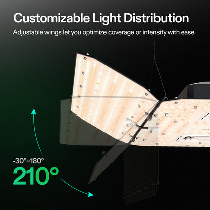 Vivosun AeroLight Wing AW400SE LED Grow Light 400W