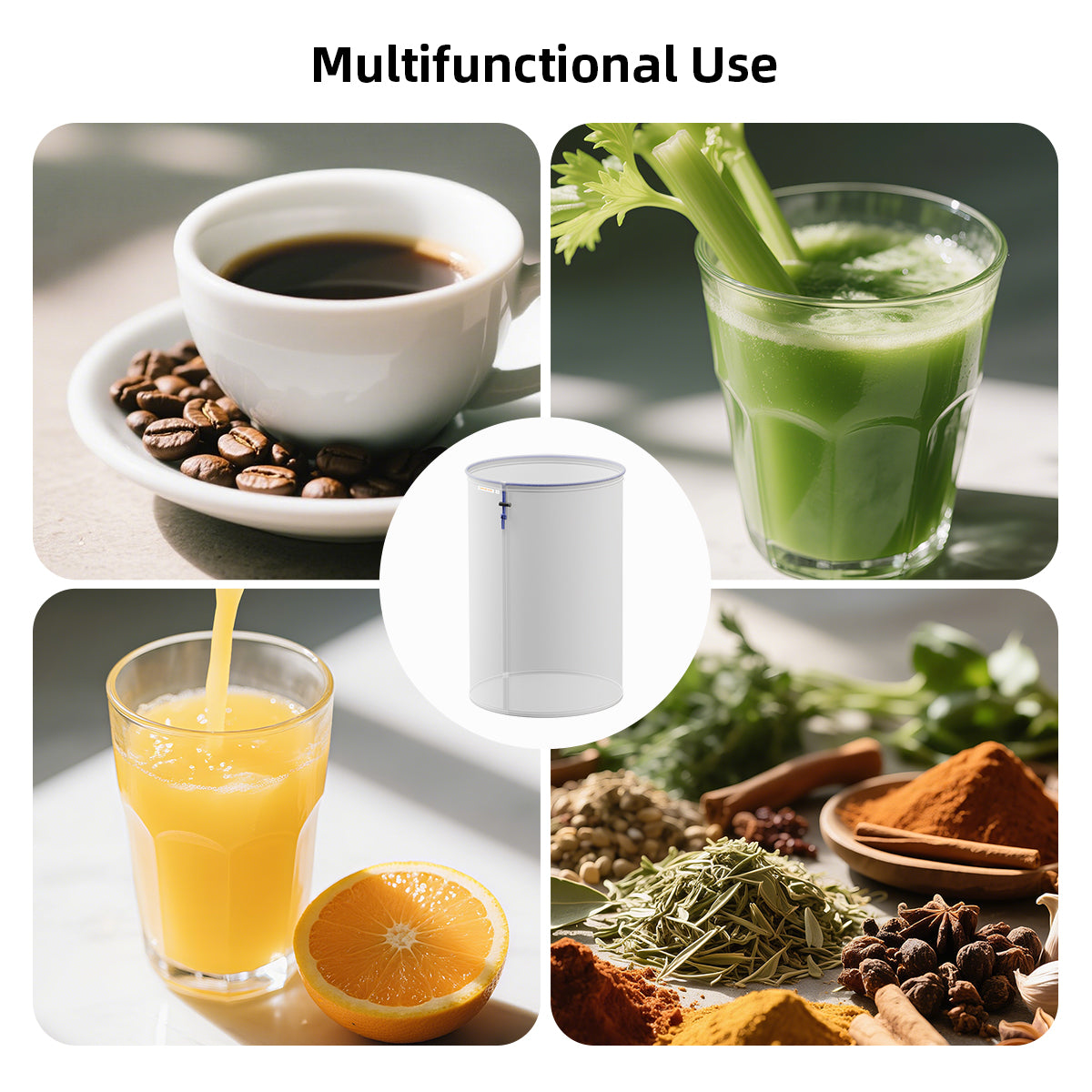 reusable nylon bags – ice water extraction – Wiederverwendbare Filterbeutel