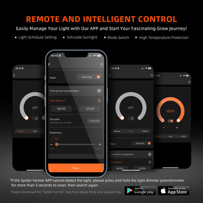 spider farmer g3000 sunrise simulatie | g3000 sunrise simulation light | g3000 sonnenaufgang simulation lampe