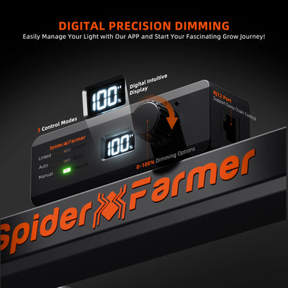 Spider Farmer SE5000  2,8 µmol/J LED Grow Light