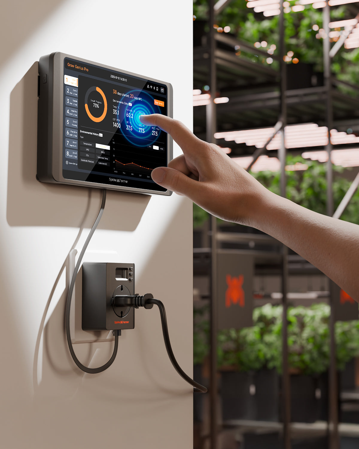 Centrale besturing van grote indoor kweekruimtes | Large-scale indoor grow control | Steuerung großer Indoor Growflächen