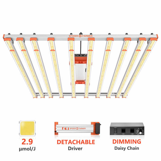 Spider Farmer G1000W 2,9 µmol/J LED Grow Light