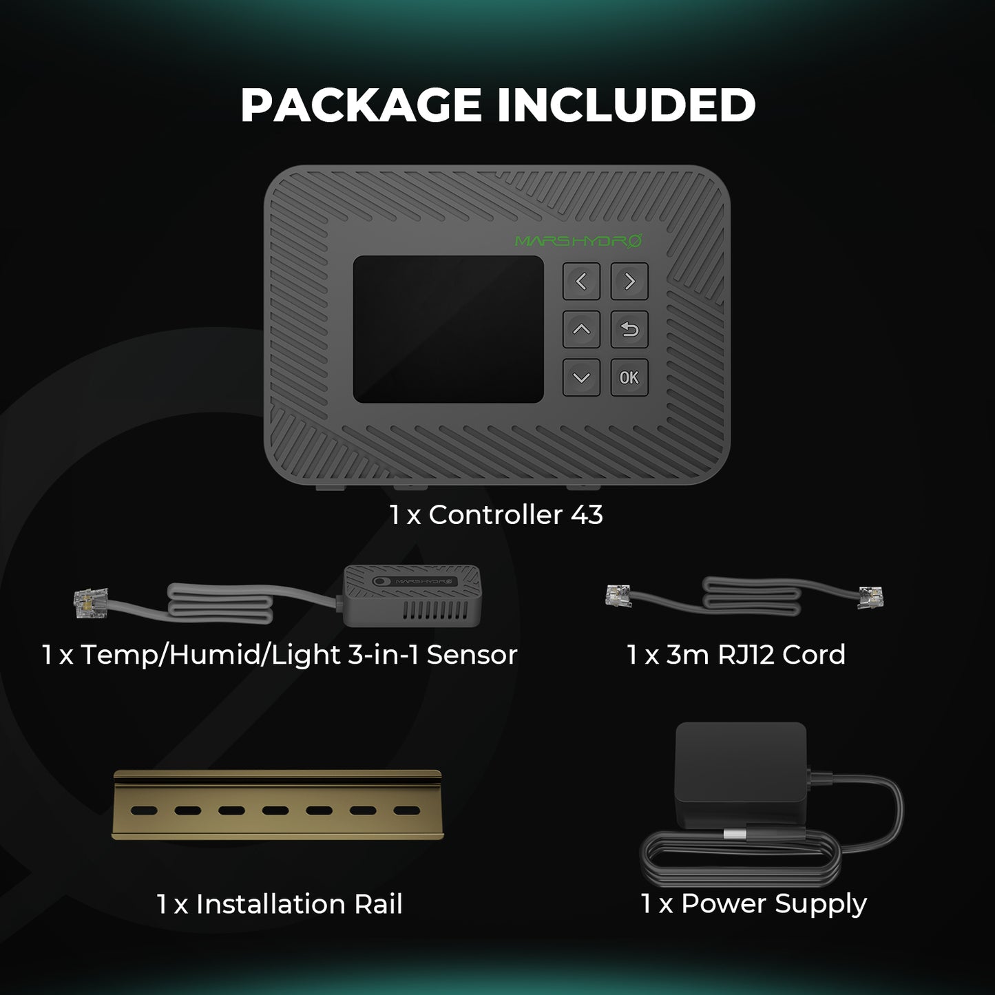 Mars Hydro Controller 43 Smart Control System 3-in-1 Sensor