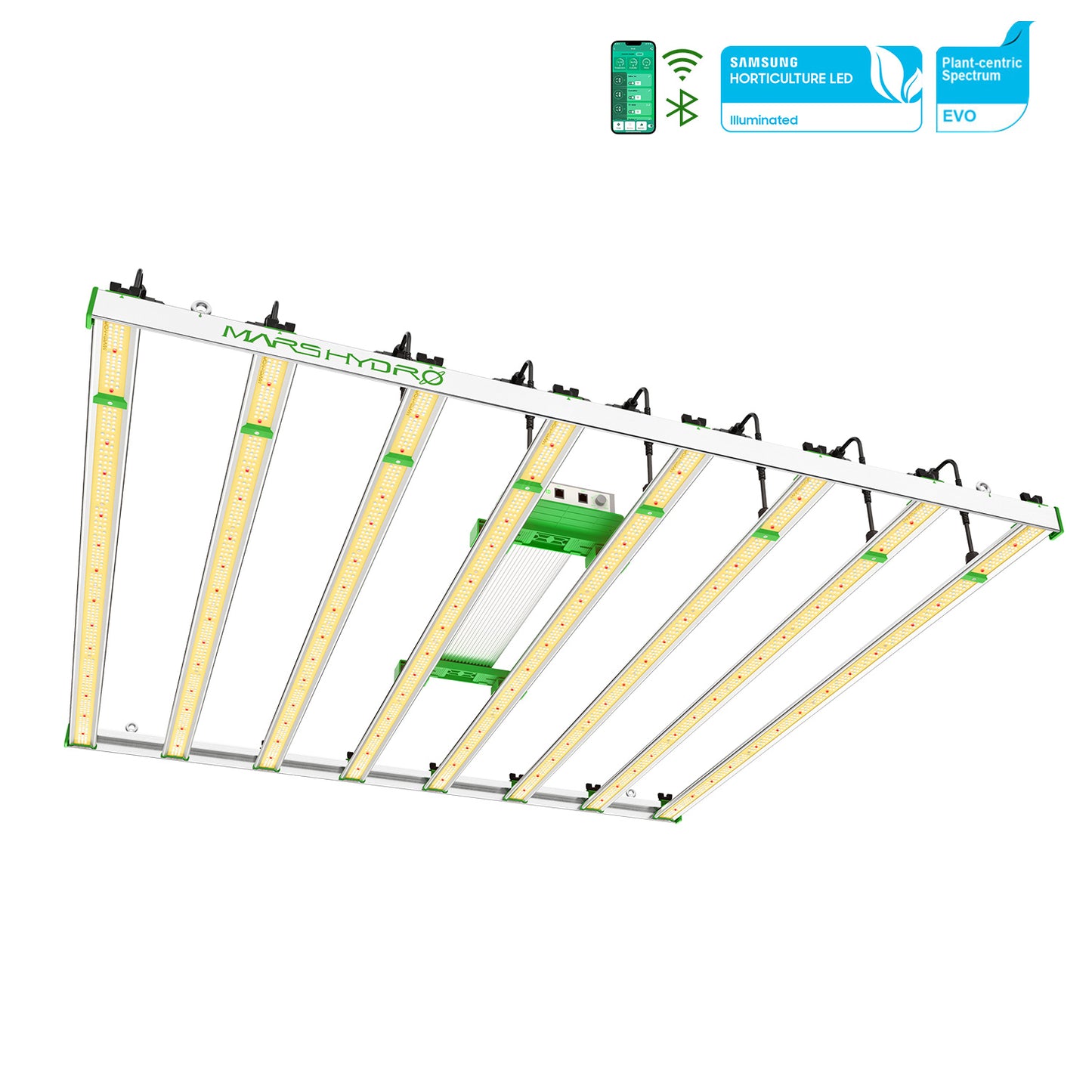 Mars Hydro FC 8000 EVO – 2,85 µmol/J dimbar Full Spectrum LED Kweek-lampa