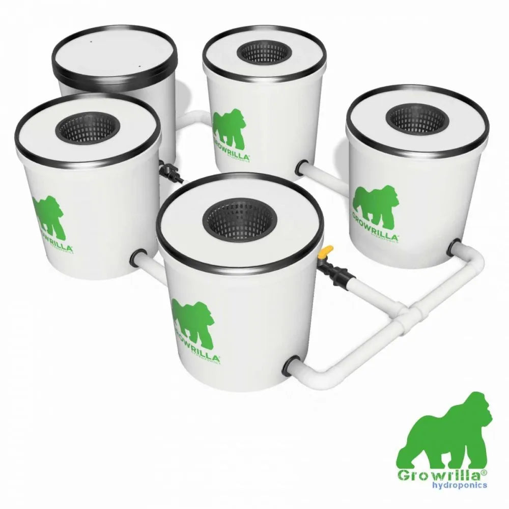 Growrilla (R)DWC Hydroponic System 2.0 – 4 behållare