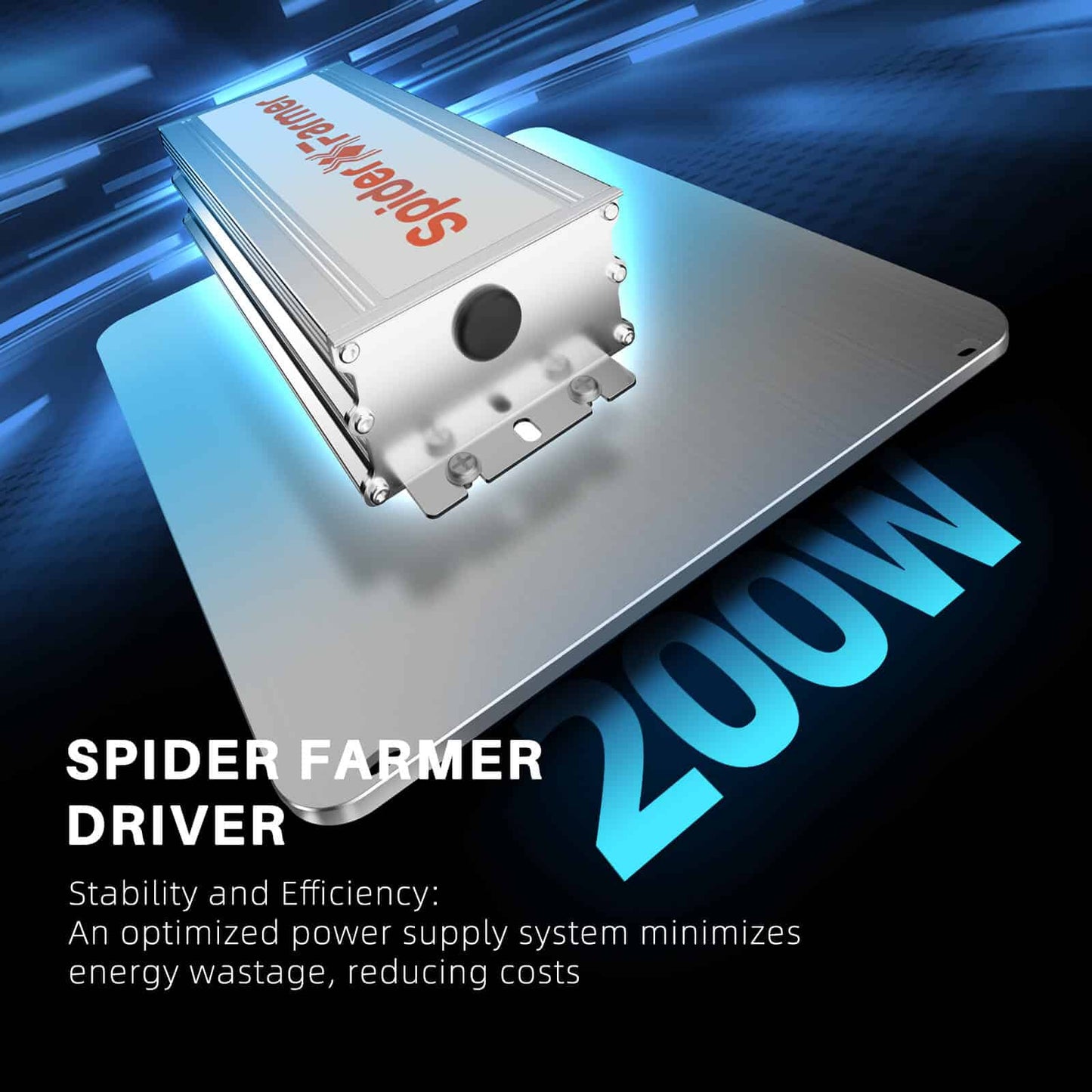 Spider Farmer SF2000 EVO 3,14µmol/J 200W