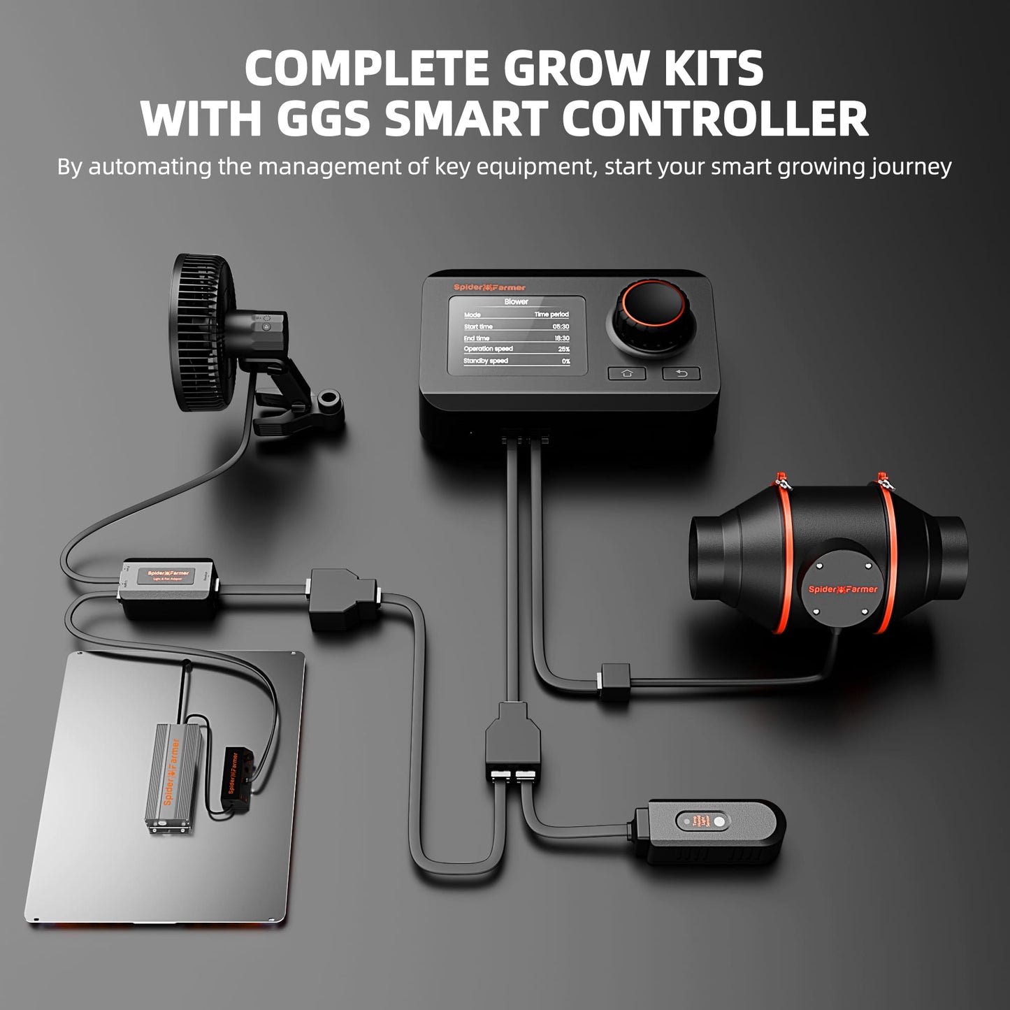 sf2000pro evo complete kweektent 90x90x180 | sf2000pro evo complete grow kit | sf2000pro evo komplettes anbauset