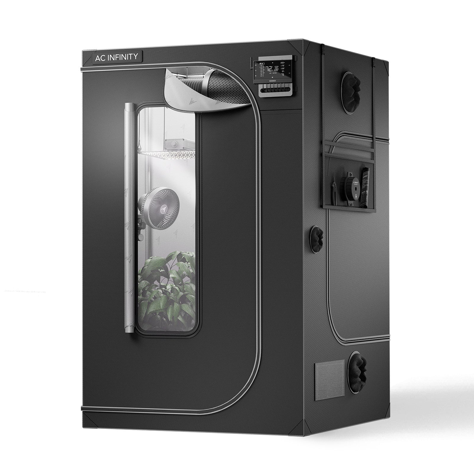 AC Infinity CLOUDLAB 866 kweektent 150x150x200 professionele indoor grow tent / professional 5x5 grow tent indoor / professionelles Growzelt 150x150