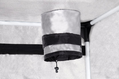 Indoor kweektent met 6 inch ventilatieopeningen / Indoor grow tent with 6 inch ventilation ports / Indoor Growzelt mit 6 Zoll Lüftungsöffnungen