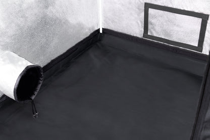 Kweektent met stevig metalen frame 28 kg draagvermogen / Grow tent with strong metal frame 28 kg load / Growzelt mit stabilem Metallrahmen 28 kg Tragkraft