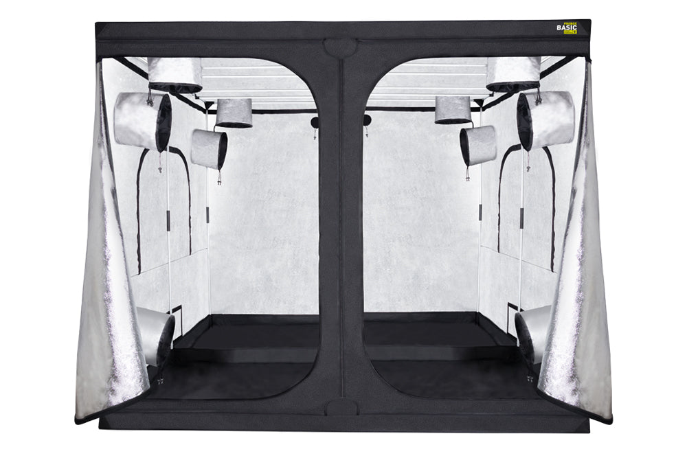 5.76m2 extra grote grow tent voor multi light setup / 5.76m2 extra large grow tent for multi light setup / 5,76m2 extra großes Growzelt für Multi Licht Setup
