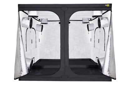 5.76m2 extra grote grow tent voor multi light setup / 5.76m2 extra large grow tent for multi light setup / 5,76m2 extra großes Growzelt für Multi Licht Setup
