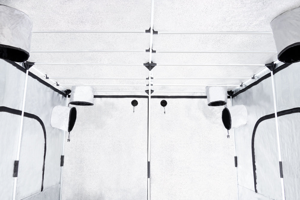 420D heavy duty kweektent doek lichtdicht / 420D heavy duty grow tent fabric lightproof / 420D robustes lichtdichtes Growzelt Material