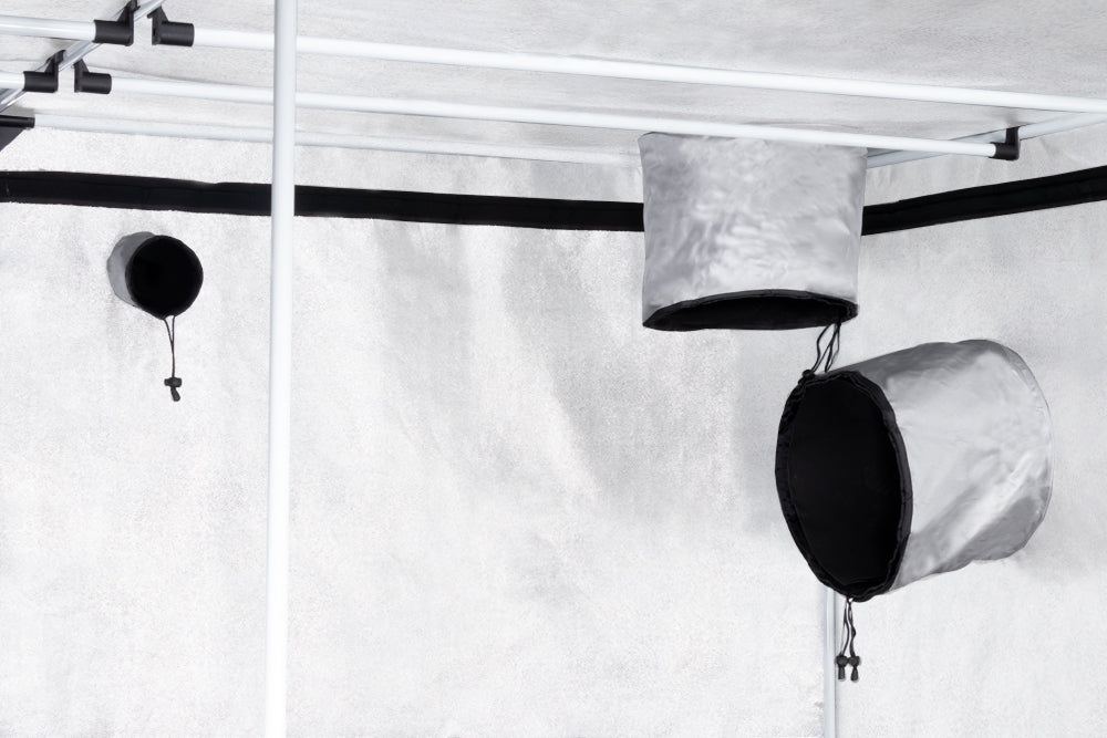 Extra grote indoor grow tent 240x240x200 cm / Extra large indoor grow tent 240x240x200 cm / Extra großes Indoor Growzelt 240x240x200 cm