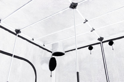 Professionele kweekruimte 5.76m2 vloeroppervlak / Professional grow space 5.76m2 floor area / Professioneller Anbauraum 5,76m2 Fläche