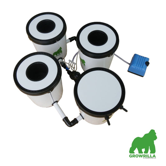 Growrilla (R)DWC Hydroponic 2.0 System – 3 behållare