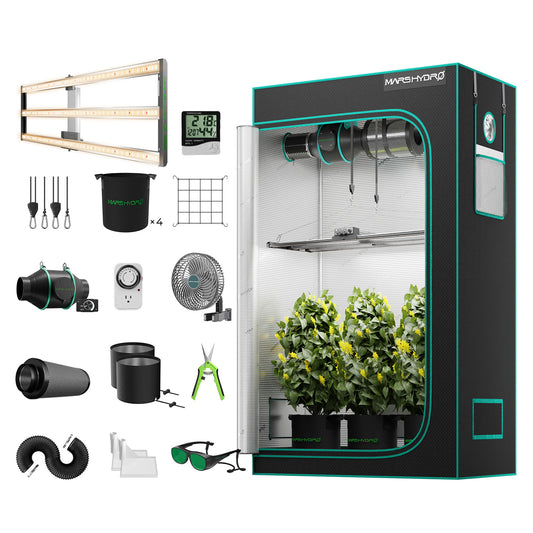 Mars Hydro FC4000 EVO Growers Kit 120×60×180 – Complete kweekset voor binnenplanten | Indoor grow tent kit | Growbox Set