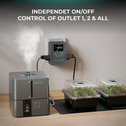 Mars Hydro iTime smart timer voor kweektenten / smart timer for grow tents / Smart-Timer für Growzelte