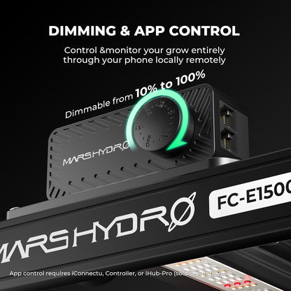 Mars Hydro FC-E3000 300W LED grow light voor indoor kweek | Mars Hydro FC-E3000 300W LED grow light for indoor growing | Mars Hydro FC-E3000 300W LED Growlampe für Indoor-Anbau