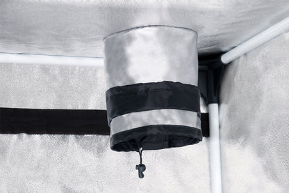 PROBOX MASTER 100 grow tent setup met ventilatie openingen / grow tent ventilation ports / Growbox Lüftungsöffnungen