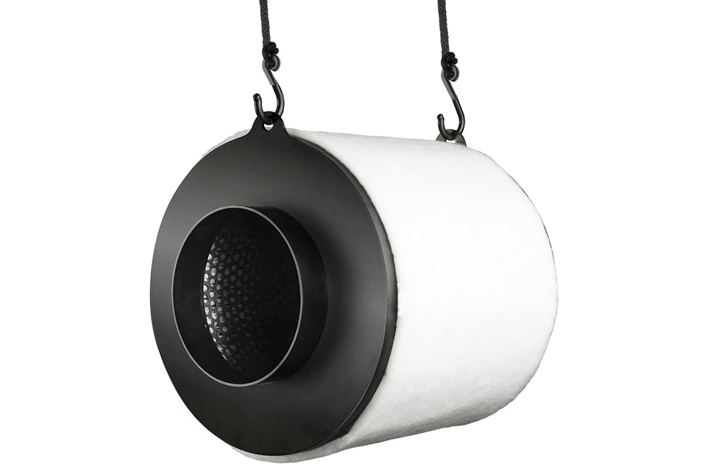 Garden HighPro PROACTIV 200mm koolstoffilter 450mm actieve kool geurfilter voor grote kweektent / carbon filter for large grow tent ventilation / Aktivkohlefilter für große Growbox Belüftung