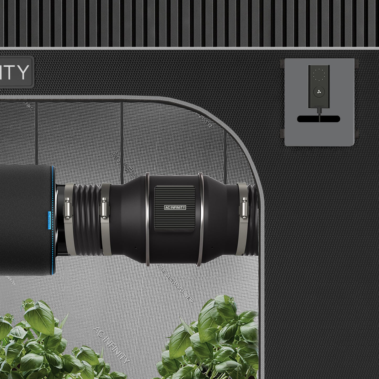 AC Infinity CLOUDLINE S12 krachtige ventilator voor grote kweektent / powerful fan for large grow tent / starker Ventilator für großes Growzelt