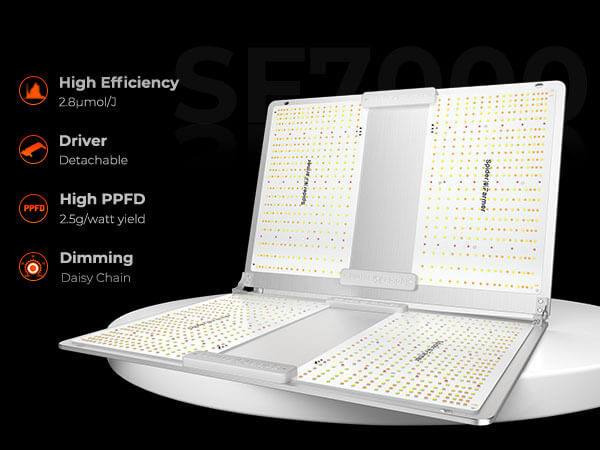 Spider Farmer 150×150×200 cm professionele kweektent 1680D canvas / professional grow tent 5×5 ft / Professionelles Growzelt 150×150×200 cm