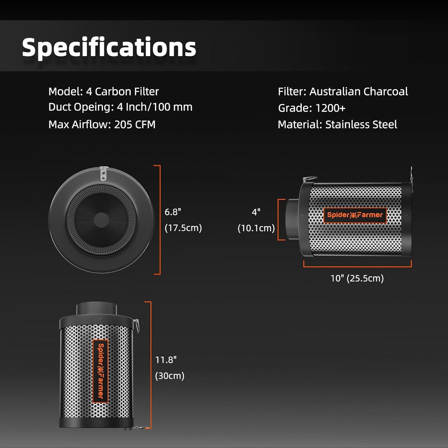 Indoor kweekset met thermometer en hygrometer – grow kit with temperature humidity monitor – Growbox Set mit Thermo Hygrometer