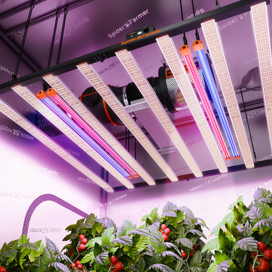 Spider Farmer UV60 & IR30 90cm lichtbalken set | UV & IR supplemental grow bars | UV & IR LED Zusatzleisten